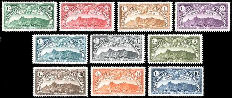 1931 - Veduta, serie completa ... 