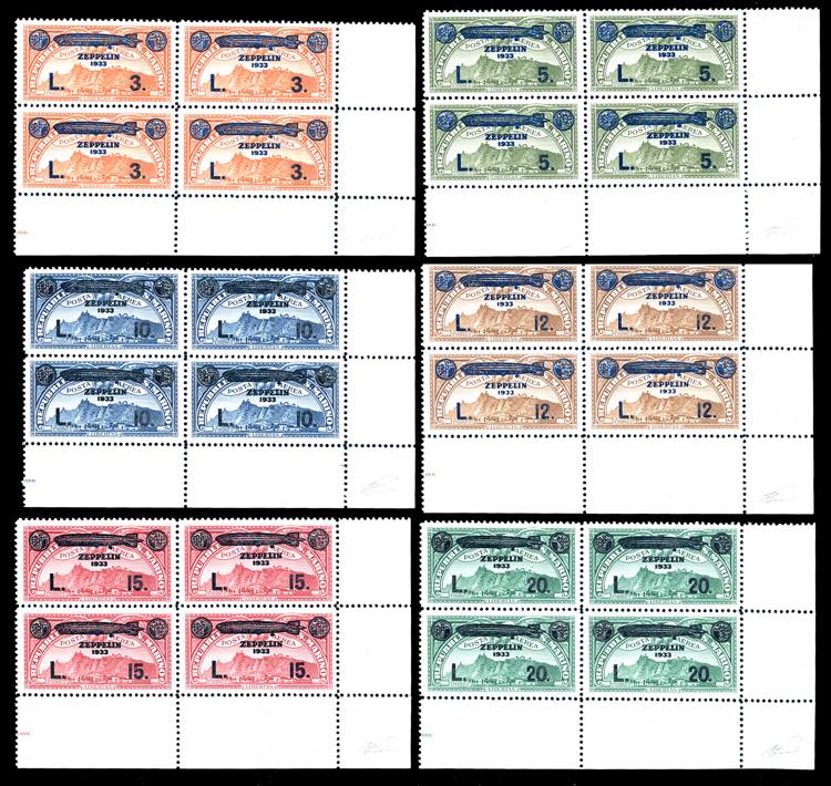 1933 - Zeppelin, serie completa ... 