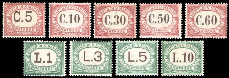 1924 - Colori cambiati, serie ... 