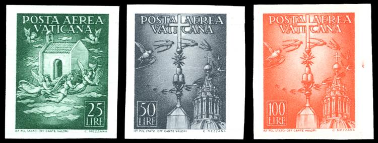POSTA AEREA 1947 - 25 lire, 50 ... 
