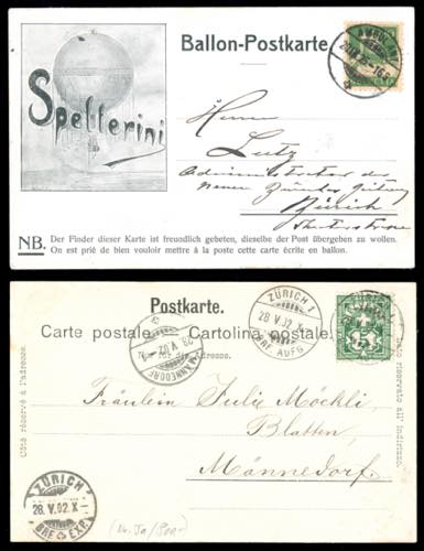 SVIZZERA POSTA AEREA 1926 - ... 