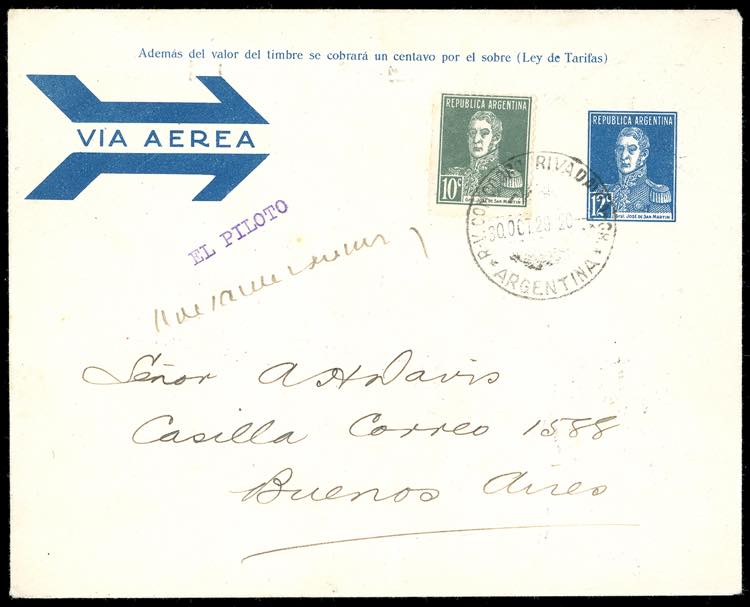 ARGENTINA POSTA AEREA 1929 - ... 