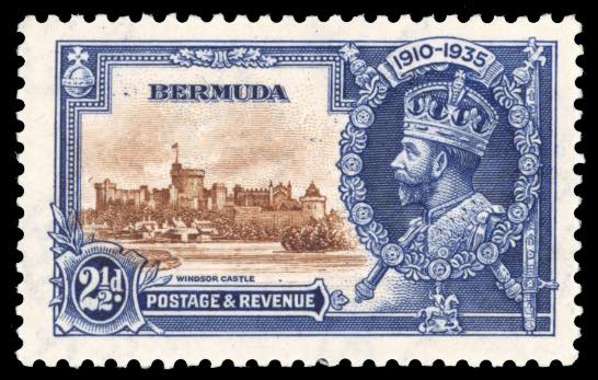 BRITISH COLONIES-BERMUDA 1935 - 2 ... 