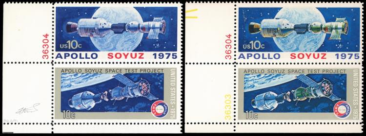 STATI UNITI SPAZIO 1975 - 10 + 10 ... 