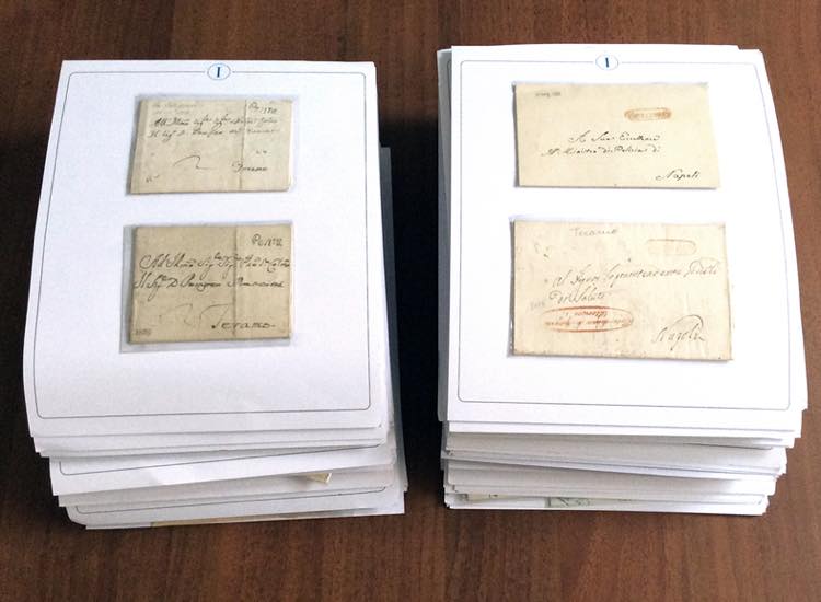 PREFILATELICHE NAPOLI 1770/1858 - ... 