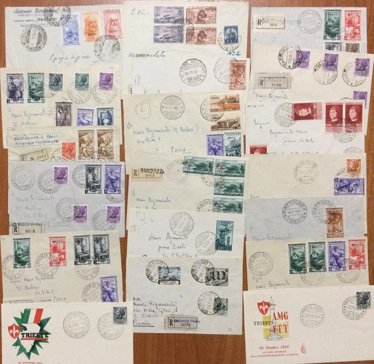 TRIESTE A AMG-FTT 1948/1954 - ... 