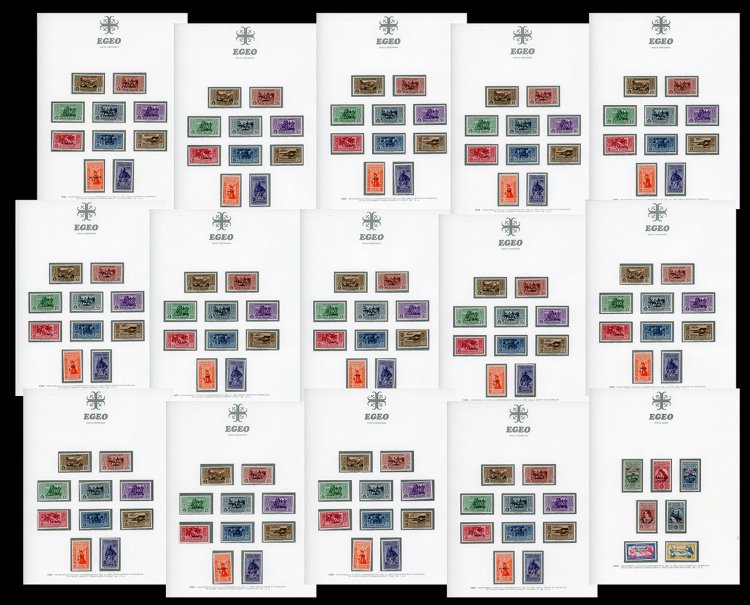 ISOLE DELLEGEO 1932 - Garibaldi, ... 