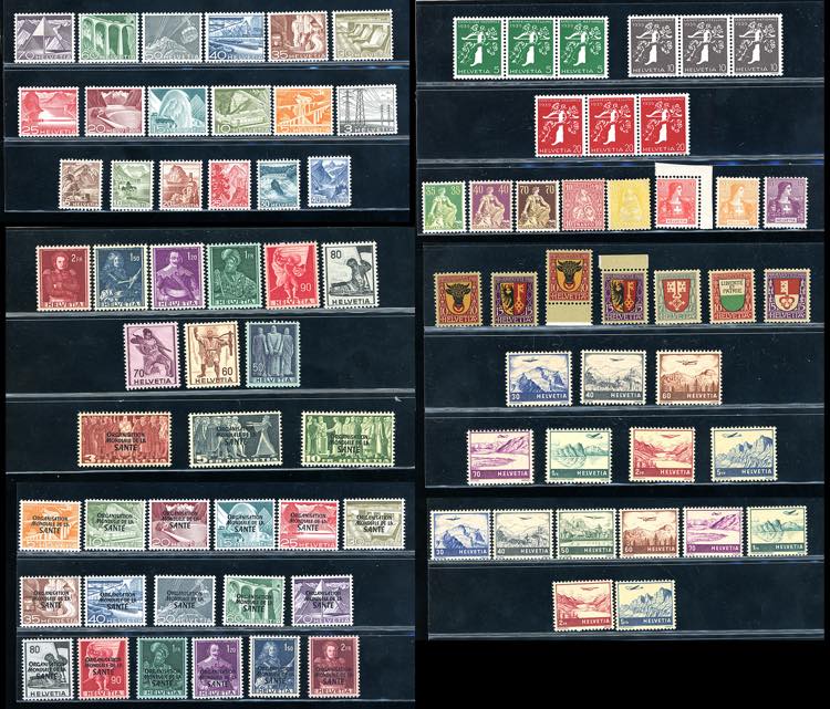 SVIZZERA 1908/1949 - Bellinsieme ... 