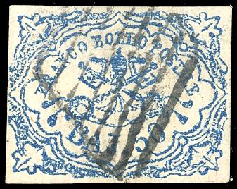 1864 - 50 baj azzurro oltremare ... 
