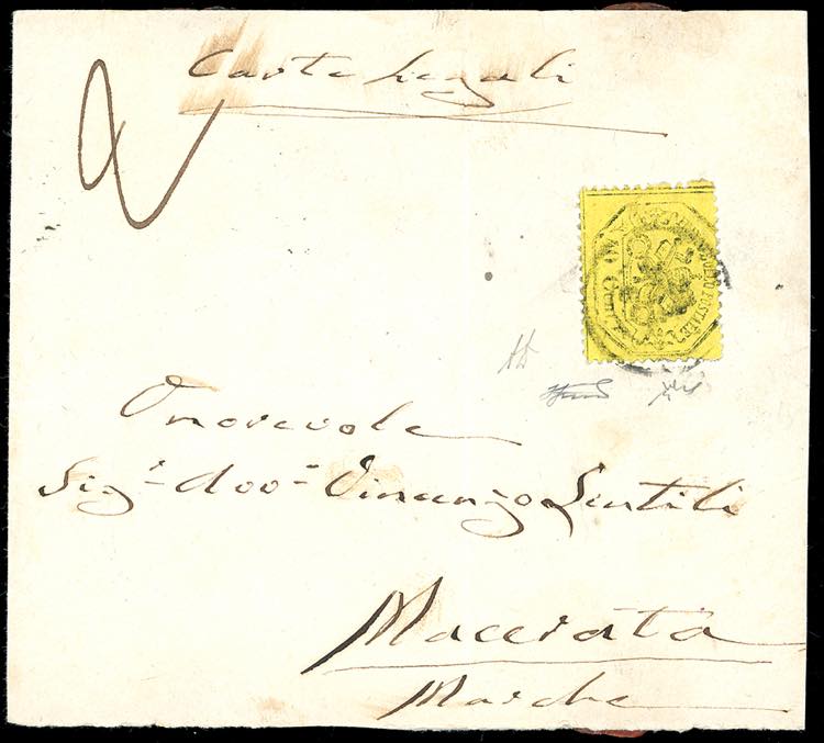 1869 - 40 cent. (29n), perfetto, ... 