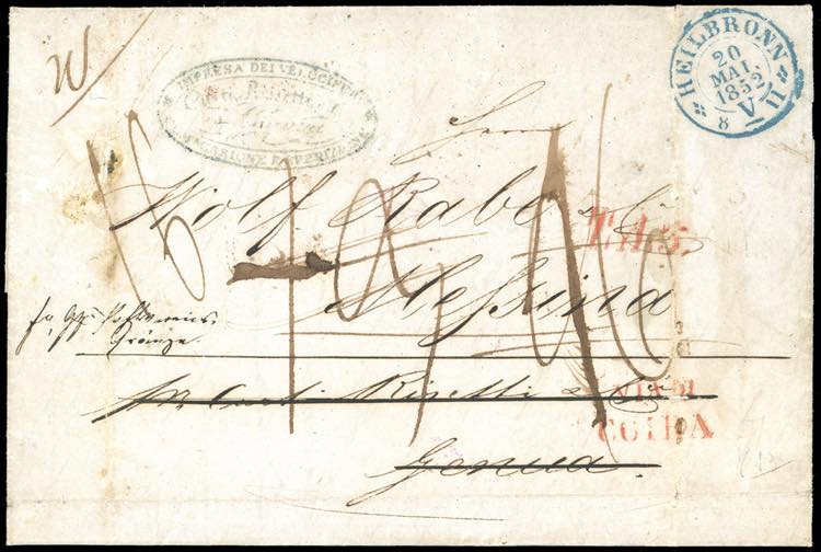 INCOMING MAIL GERMANIA 1852 - ... 