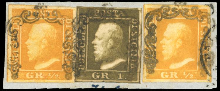 1859 - 1/2 grano arancio, I ... 