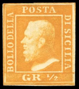 1859 - 1/2 grano arancio, II ... 