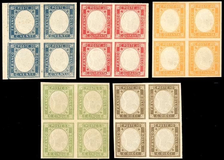 1861 - Non emessi per le Province ... 