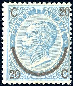 1865 - 20 cent. su 15 cent. Ferro ... 