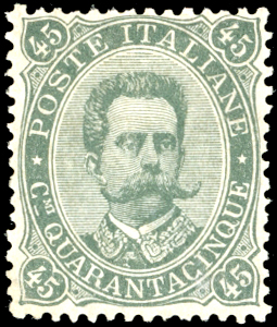 1889 - 45 cent. Umberto I (46), ... 