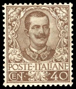 1901 - 40 cent. Floreale (74), ... 