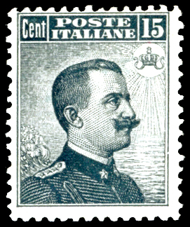 1909 - 15 cent. Michetti, II tipo ... 