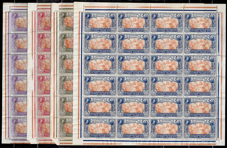 1923 - Propaganda Fide, serie ... 