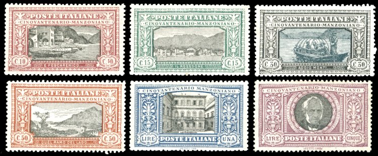 1923 - Manzoni, serie completa ... 