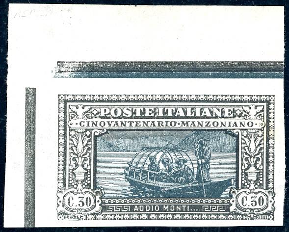 1923 - 30 cent. Manzoni, non ... 
