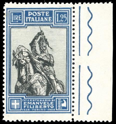 1928 - 1,25 lire Emanuele ... 