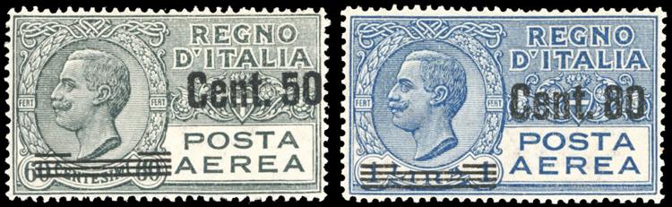 1927 - Soprastampati, serie ... 