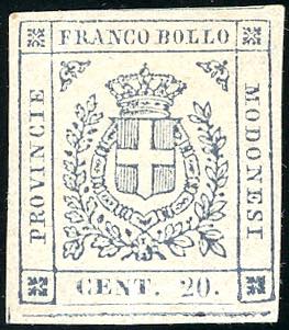 1859 - 20 cent. ardesia violaceo ... 