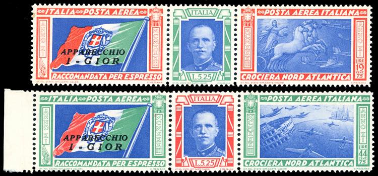 1933 - Trittici I-GIOR (51G/52G), ... 