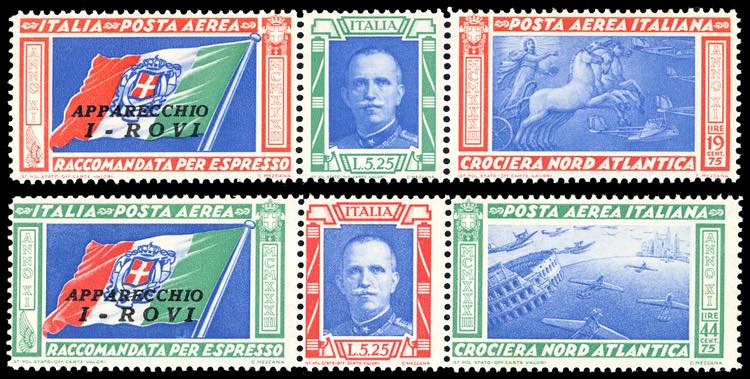 1933 - Trittici I-ROVI (51R/52R), ... 