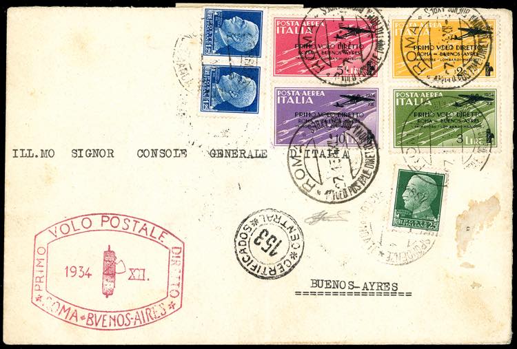 1934 - Volo Roma-Buenos Aires, ... 