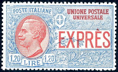 1922 - 1,20 lire, non emesso (8), ... 