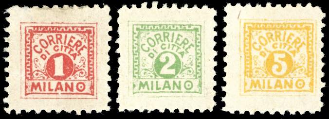 CORRIERI DI CITTA 1897 - ... 