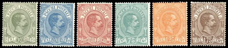 1884/86 - Umberto I, serie ... 