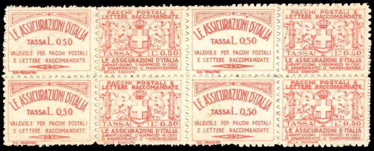 1926 - 50 cent. rosso, ... 