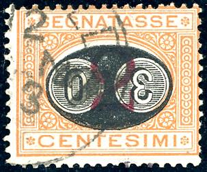 1891 - 30 cent. su 2 cent. ... 