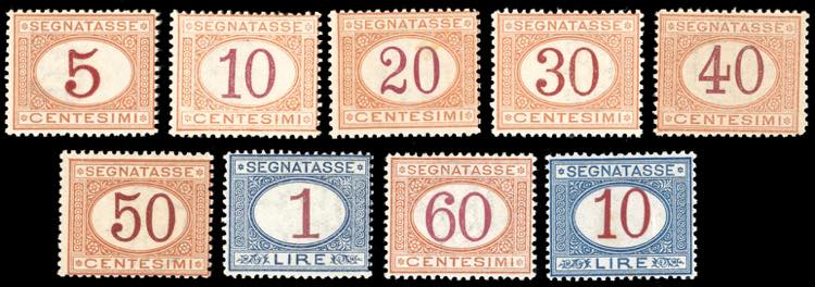 1890/94 - Serie completa (20/28), ... 