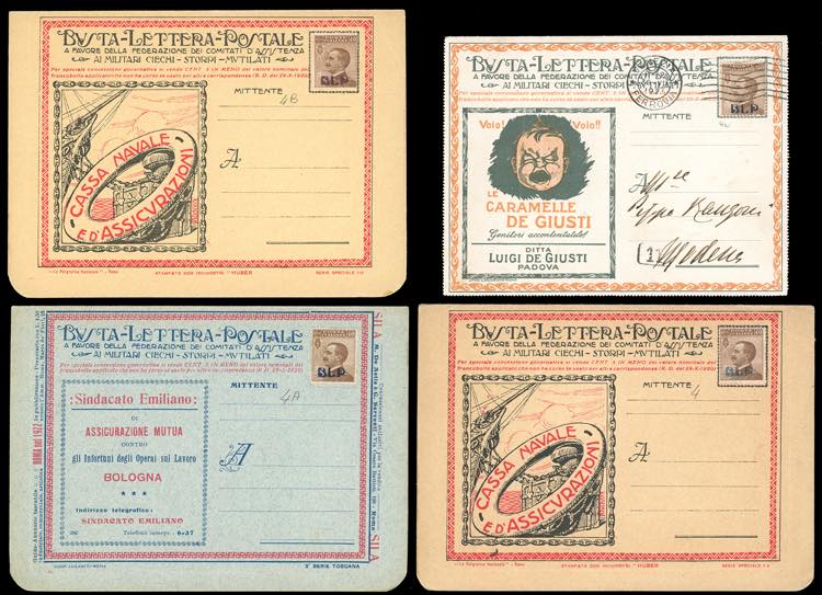 1921 - 40 cent. soprastampa BLP ... 