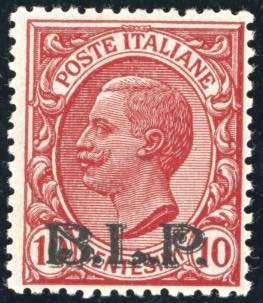 1922/23 - 10 cent. soprastampa BLP ... 