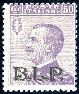1922/23 - 50 cent. soprastampa BLP ... 