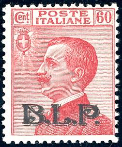 1922/23 - 60 cent. soprastampa BLP ... 