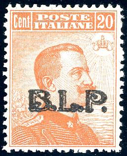 1923 - 20 cent. soprastampa BLP ... 