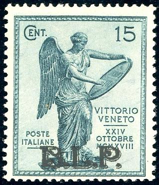 1922 - 15 cent. Vittoria, non ... 
