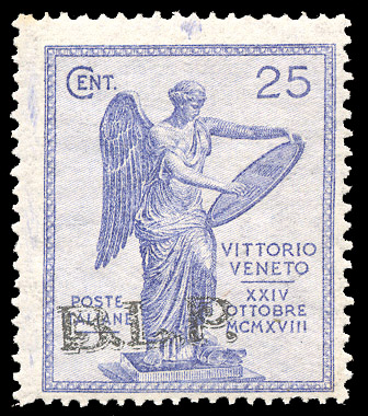 1922 - 25 cent. Vittoria, non ... 