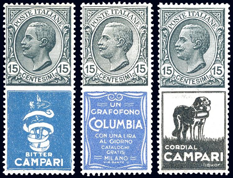 1924 - 15 cent. Bitter Campari, 15 ... 
