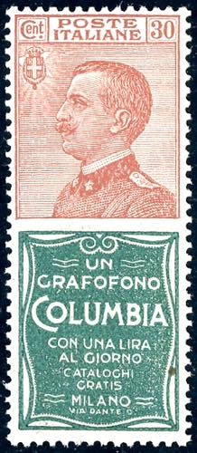 1924 - 30 cent. Columbia (9), ... 