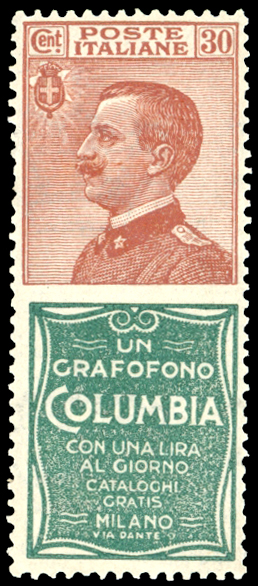 1924 - 30 cent. Columbia (9), ... 