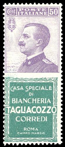 1924 - 50 cent. Tagliacozzo (17), ... 