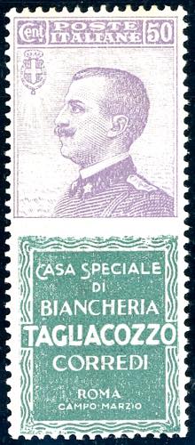 1924 - 50 cent. Tagliacozzo (17), ... 