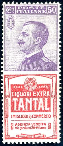 1924 - 50 cent. Tantal (18), ... 